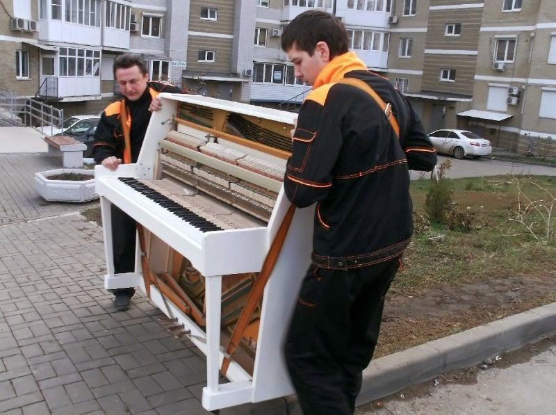 Перевозка пианино и рояля в Стрежевом — цена от 816 руб., грузчики, упаковка — Мастер24